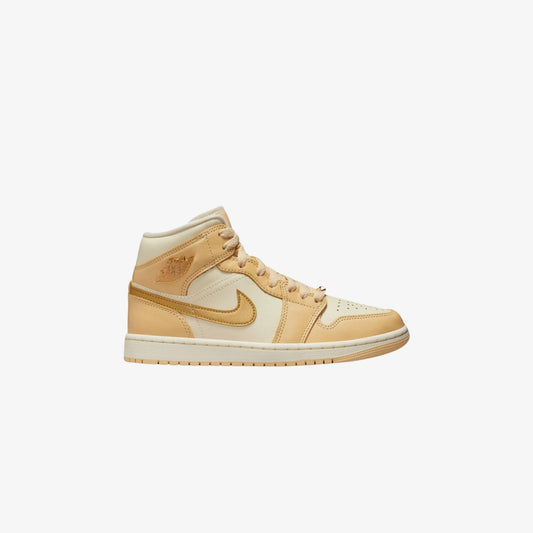 Jordan 1 Mid SE Metallic Gold