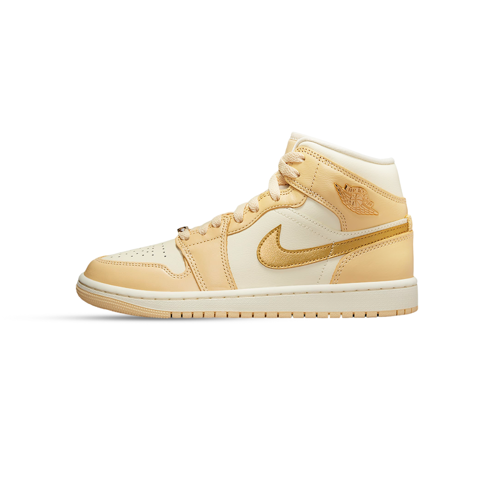 Jordan 1 Mid SE Metallic Gold