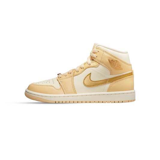 Jordan 1 Mid SE Metallic Gold